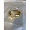 Image 1 : HINGED GOLD TONE BANGLE BRACELET