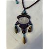 Image 2 : HAND CRAFTED W/ GEM STONES VINTAGE NECKLACE