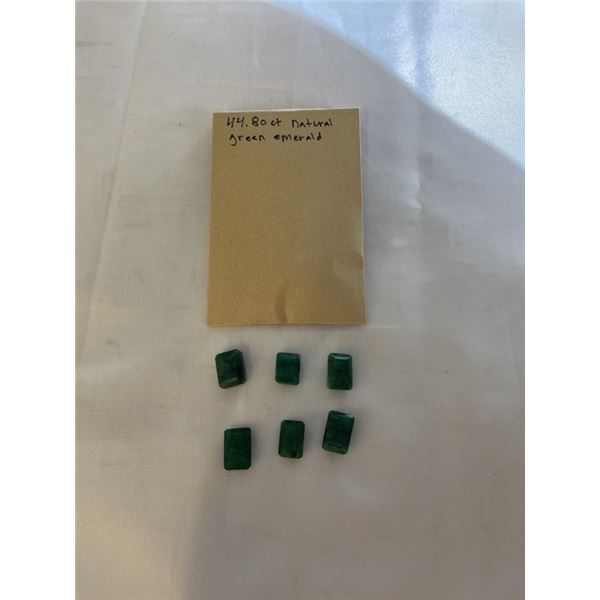 44.8CT NATURAL GREEN EMERALD