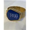 Image 3 : GOLD PLATED STAINLESS STEEL QUARTZ WATCH, HOURSLY, 6617 D MADE IN PRC BATTERY REQUIRED