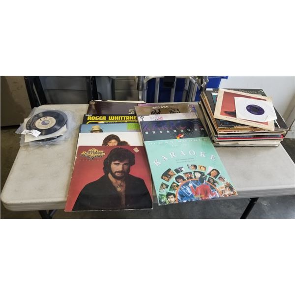 APPROX 50 VINYL RECORDS