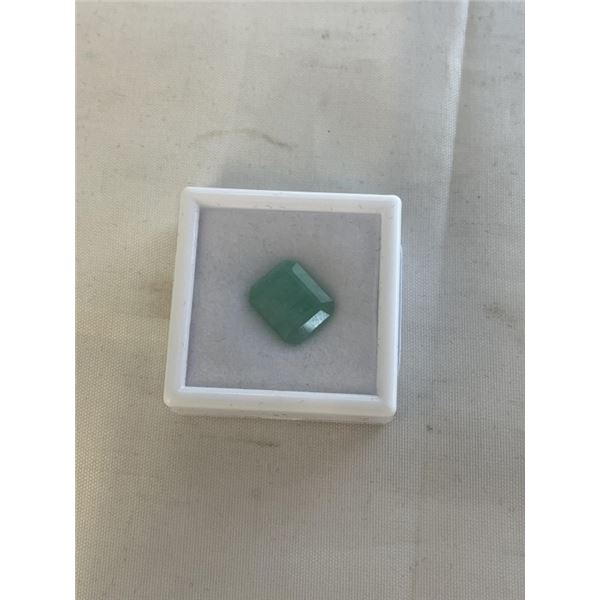 11.4CT NATURAL EMERALD, UNTREATED, EMERALD CUT