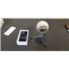 Image 1 : BLUE SNOWBALL MICROPHONE AND IPHONE, UNTESTED
