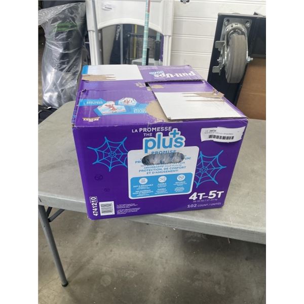 NEW BOX OF SIZE 4-5T SPIDERMAN PULL-UPS