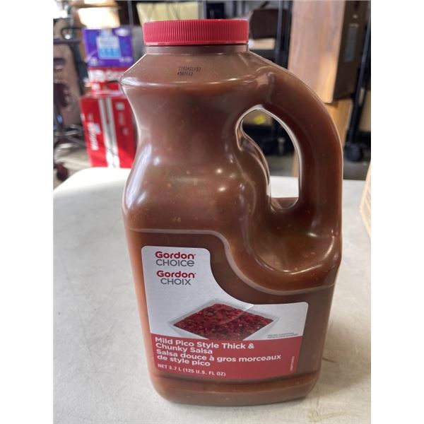 4 JUGS OF GORDONS CHOICE MILD SALSA