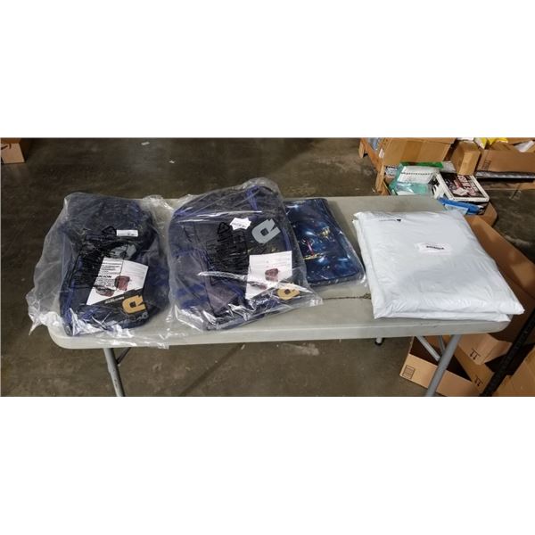 5 NEW ASSORTED BACKPACKS  AND SPORTS BAGS