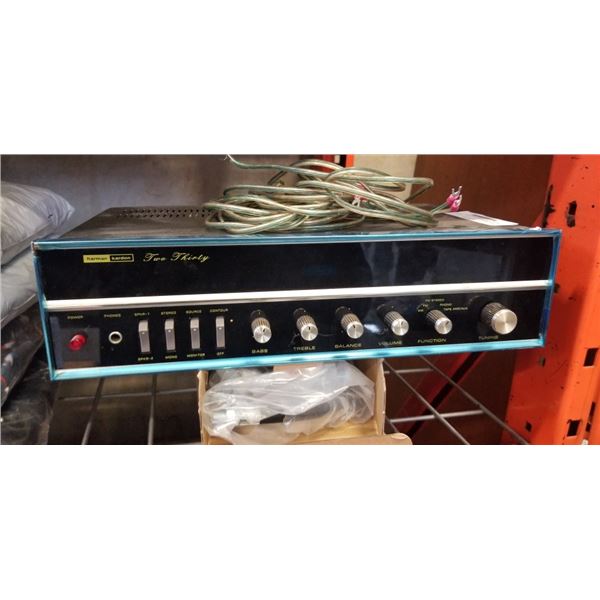 VINTAGE HARMAN KARDON TWO THIRTY RECEIVER