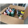 Image 2 : BOX OF WASHABLE TEMPERA PAINT AND CRAFT ACRYLIC PAINT