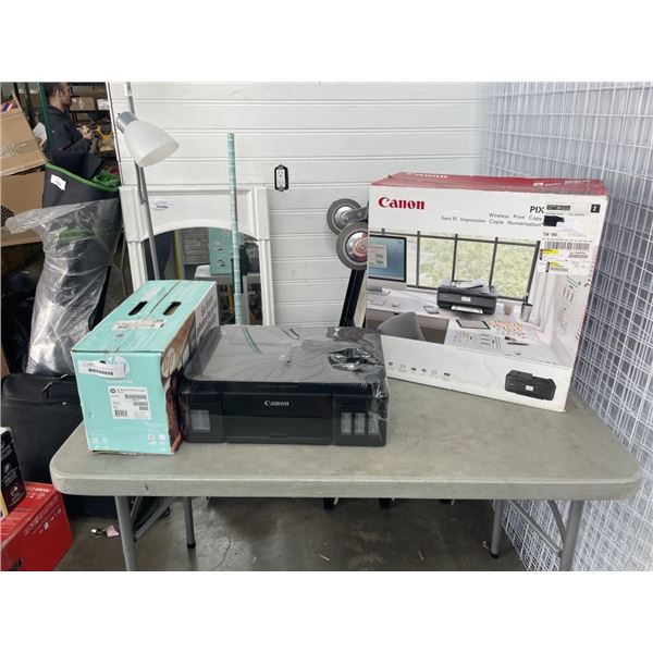 3 PRINTERS - HP3755, CANON 3200, AND CANON TR7620