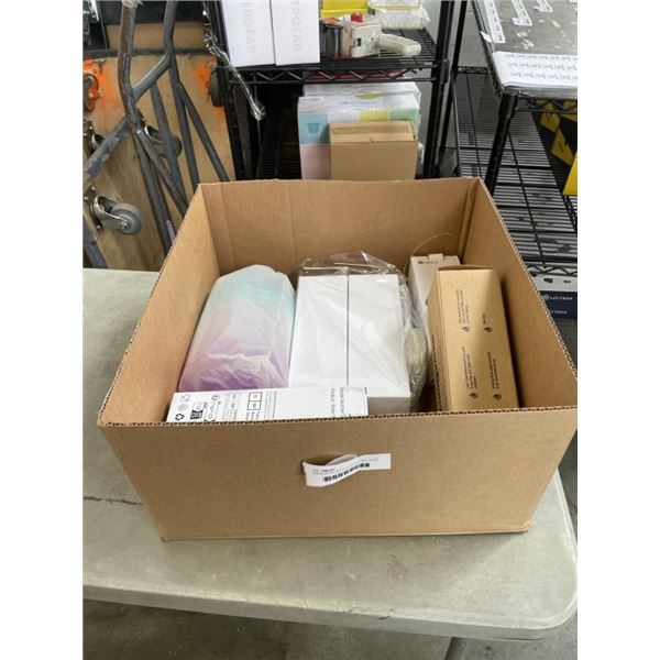 6 NEW WATER BOTTLES INCLUDING LARGE 64 OZ MOTIVATIONAL, ETC