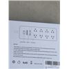 Image 3 : 2 NEW 8 OUTLET POWER BARS WITH USB