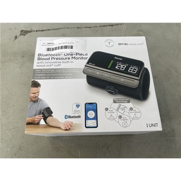 BEUER BLUTOOTH  ONE-PIECE BLOOD PRESSURE MONITOR