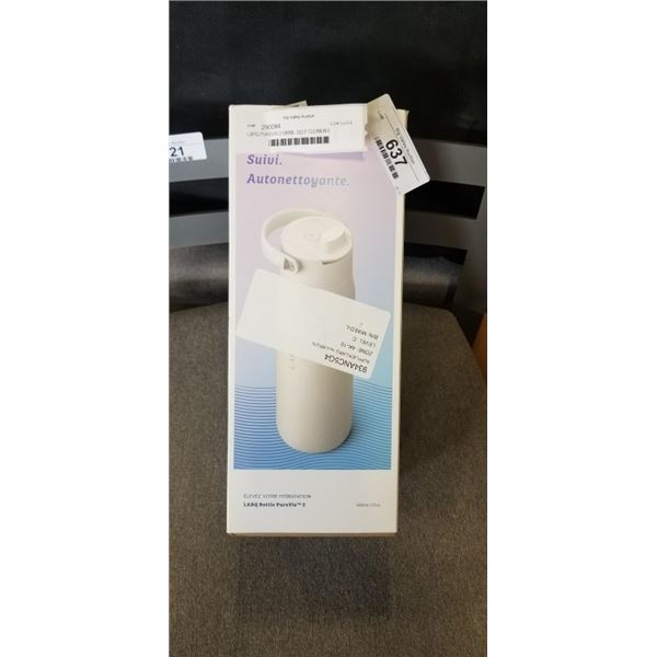 LARQ PUREVIS 2 680ML SELF CLEANING INSULATED STAINLESS STEEL WATER BOTTLE W/ SMART SENSOR - TESTED W