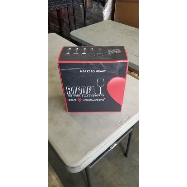 NEW SET OF REIDEL CABERNET SAUVIGNON  CRYSTAL WINE GLASSES