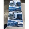 Image 1 : 2 NEW PACKS OF 8PC FABRIC STORAGE BOXES