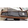 Image 2 : NEW ROGUE RLS-1 LAP STEEL GUITAR WITH STAND AND GIG BAG, METALLIC BLACK
