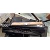 Image 3 : NEW ROGUE RLS-1 LAP STEEL GUITAR WITH STAND AND GIG BAG, METALLIC BLACK