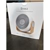 Image 2 : NEW SNOOZ BREEZ SMART BEDROOM FAN AND WHITE NOISE MACHINE RETAIL  $255 CAD