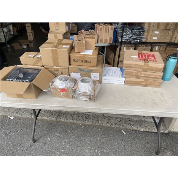 LARGE LOT OF ASSORTED NEW LIGHTING ITEMS