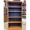 Image 4 : 6FT OAK BOOKSHELF