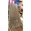 Image 2 : 2 MID CENTURY WOOD FOLDING PATIO CHAIRS