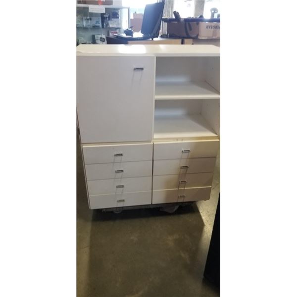 2 PC WHITE ORGANIZER