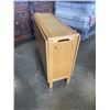 Image 1 : DOUBLE FOLDING DINING TABLE W/ FOLDABLE CHAIRS W/ BUILT IN STORAGE