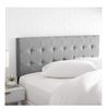 Image 1 : AMAZON BASIC GREY QUEEN SIZE HEADBOARD