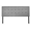 Image 3 : AMAZON BASIC GREY QUEEN SIZE HEADBOARD