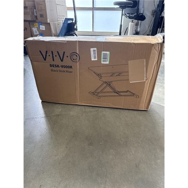 VIVO BLACK DESK RISER