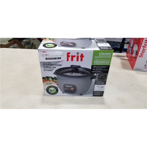 STARFRIT 10-CUP RICE COOKER - TESTED WORKING