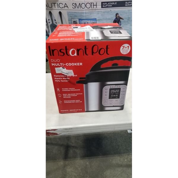 INSTANT POT DUO PLUS V5 7-IN-1 8QT PRESSURE COOKER - TESTED WORKING, RETAIL $179