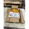 Image 1 : AS NEW 75FT YELLOW  INDOOR OUTDOOR HEAVY DUTY LIGHTED 3 WIRE GROUNDED EXTENSION CORD 14AWG