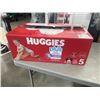 Image 1 : NEW BOX OF HUGGIES LITTLE MOVERS SIZE 5  DIAPERS