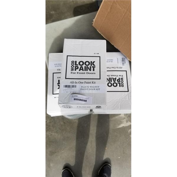 3 NEW BLACK WALNUT FRONT DOOR KITS