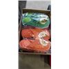 Image 4 : ASSORTED HAIR COLOR SPRAYS AND BOX OF NEW SLIPPERS