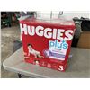 Image 1 : NEW BOX OF HUGGIES LITTLE MOVERS SIZE 3 DIAPERS