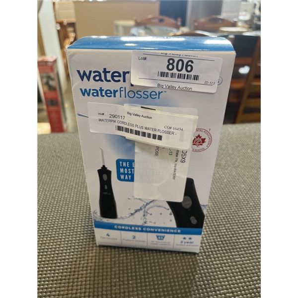 WATERPIK CORDLESS PLUS WATER FLOSSER - TESTED WORKING