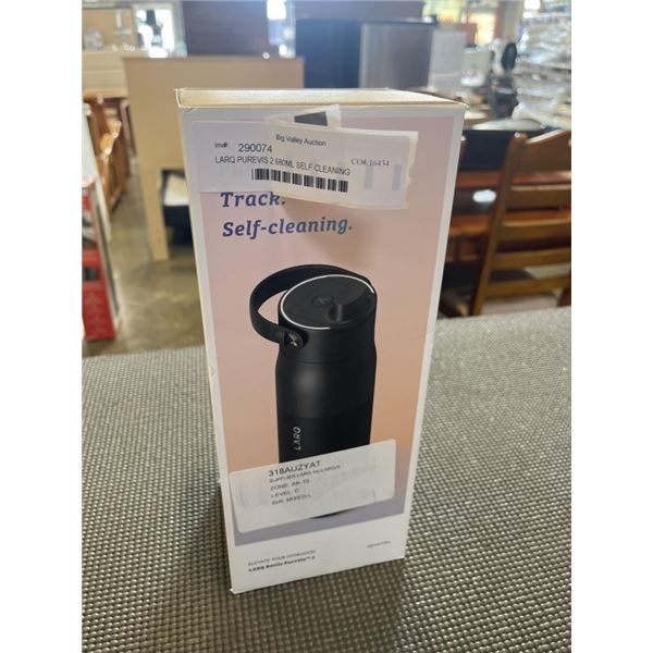 LARQ PUREVIS 2 680ML SELF CLEANING INSULATED STAINLESS STEEL WATER BOTTLE W/ SMART SENSOR - TESTED W