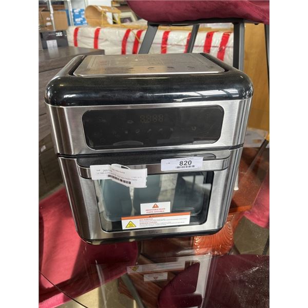 AS NEW ULTIMA COSA DIGITAL 10QT AIR FRYER OVEN - TESTED WORKING, RETAIL $269