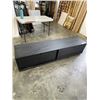 Image 1 : BLACK CREDENZA 75" LONG