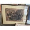 Image 5 : LOT OF ASSORTED VINTAGE  FRAMED PHOTOS AND ART