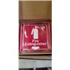 Image 2 : LARGE LOT OF NEW E26 AND A15 LED LIGHT BULBS AND 4 NEW 8PC PACKS OF FIRE EXTINGUISHER SIGNS