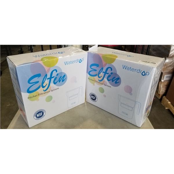 2 NEW WATERDROP PITCHER FILTRATION SYSTEMS