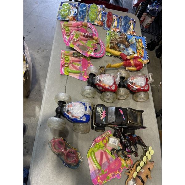 ASSORTED NEW OLD STOCK AND VINTAGE KIDS TOYS