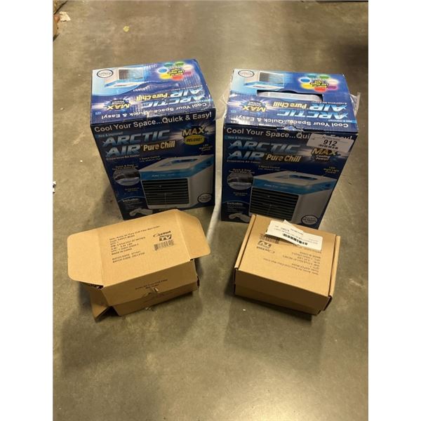 2 ARTIC AIR PURE CHILL AIR WITH EXTRA FILTERS