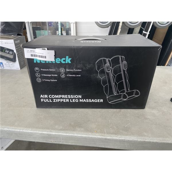 NEKTECK LEG CIRCULATION AND COMPRESSION MASSAGER