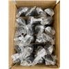 Image 3 : 4 NEW CASES OF 1OZ GLASS BOTTLES WITH DROPPER, 24 PER BOX AND 2 CASES OF NEW 2OZ SMALL CLEAR GLASS B
