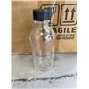 Image 4 : 4 NEW CASES OF 1OZ GLASS BOTTLES WITH DROPPER, 24 PER BOX AND 2 CASES OF NEW 2OZ SMALL CLEAR GLASS B