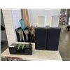 Image 1 : 2 SETS OF SPEAKERS AND YAMAHA DESKTOP AUDIO SYSTEM